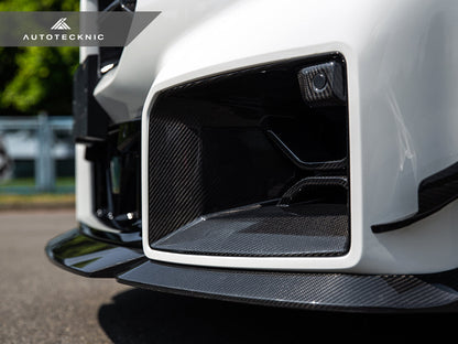 AutoTecknic Dry Carbon Podium Front Bumper Lower Vent Set - G87 M2