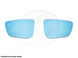 ApexVision Blue Tinted Side View Mirror Glass Set - Nissan R35 GTR
