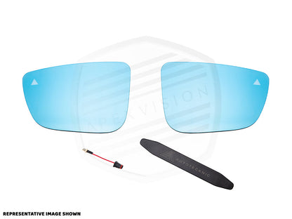 ApexVision Blue Tinted Side View Mirror Glass Set - F8X M2C/ M3/ M4