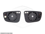 ApexVision Blue Tinted Side View Mirror Glass Set - Nissan R35 GTR