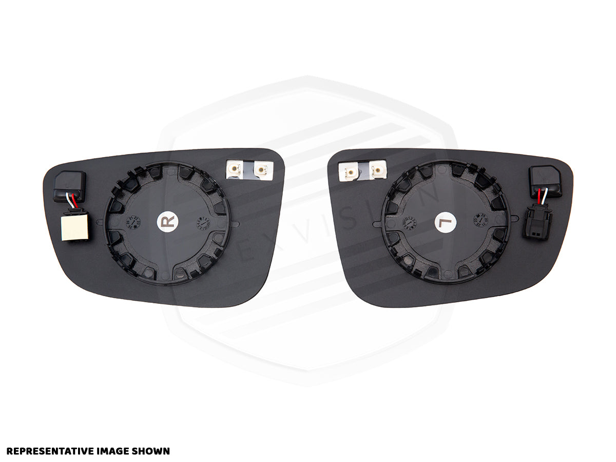 ApexVision Blue Tinted Side View Mirror Glass Set - F15 X5 | F16 X6