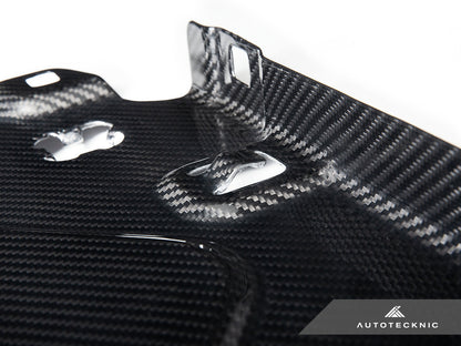 AutoTecknic Dry Carbon Fiber Cooling Shroud - G05 X5 | G06 X6 | G07 X7