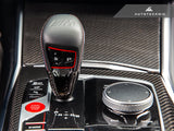 AutoTecknic Dry Carbon Gear Selector Cover - F95 X5M | F96 X6M