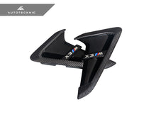 AutoTecknic Dry Carbon Gloss Black Fender Trim Set - F97 X3M | F98 X4M