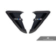AutoTecknic Dry Carbon Gloss Black Fender Trim Set - F97 X3M | F98 X4M