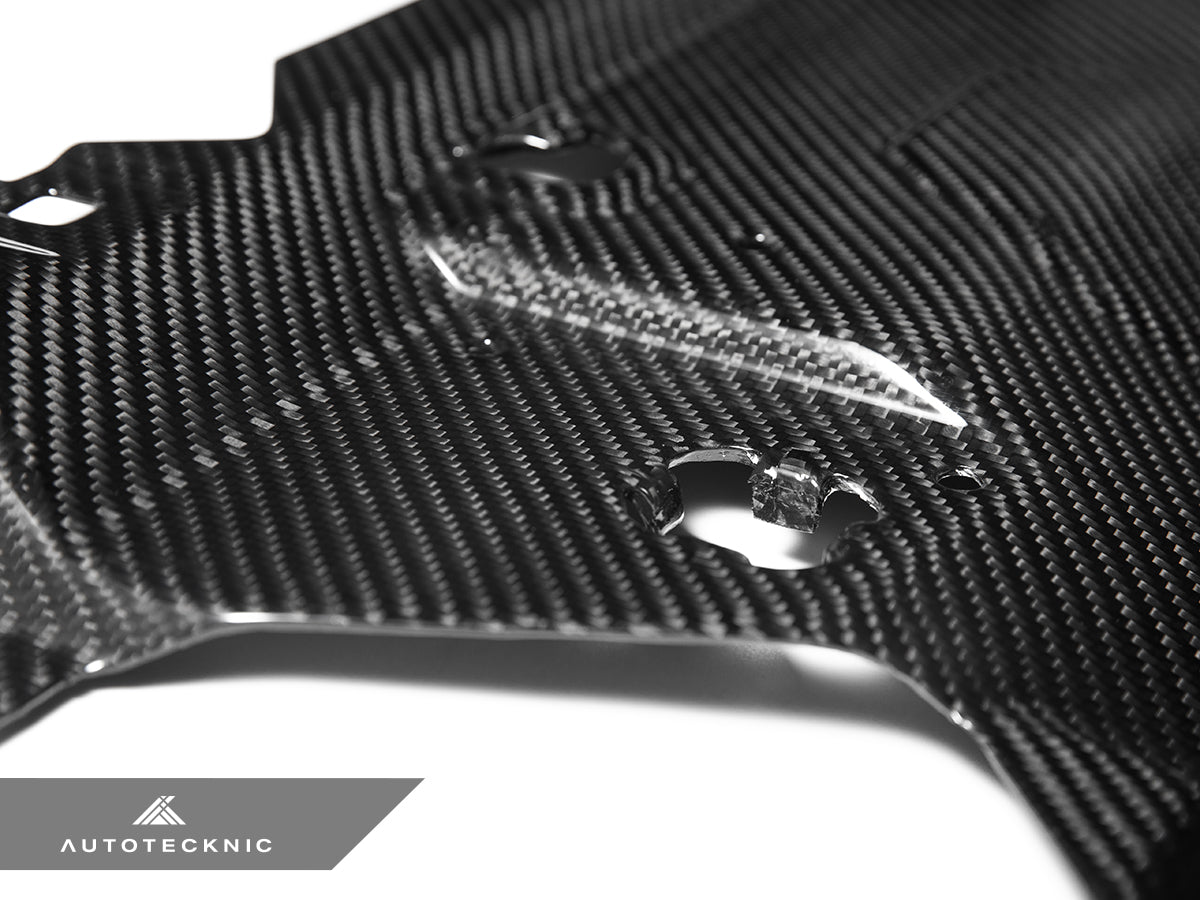 AutoTecknic Dry Carbon Fiber Cooling Shroud - F97 X3M | F98 X4M