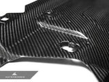 AutoTecknic Dry Carbon Fiber Cooling Shroud - F97 X3M | F98 X4M