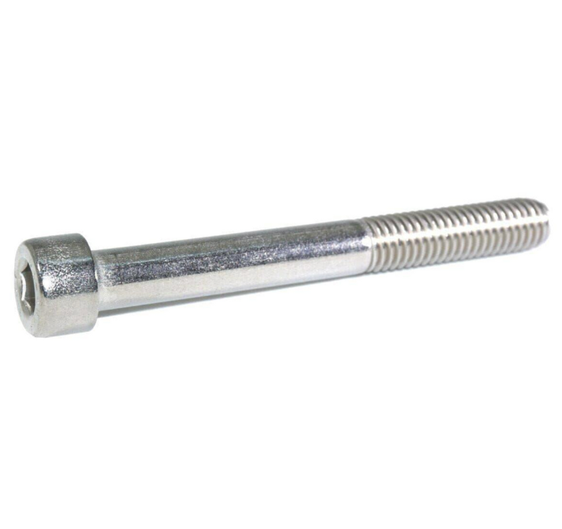 ZSPEC M8-1.25x75mm Socket-Cap SHSC Fasteners, Stainless, 10-Pack