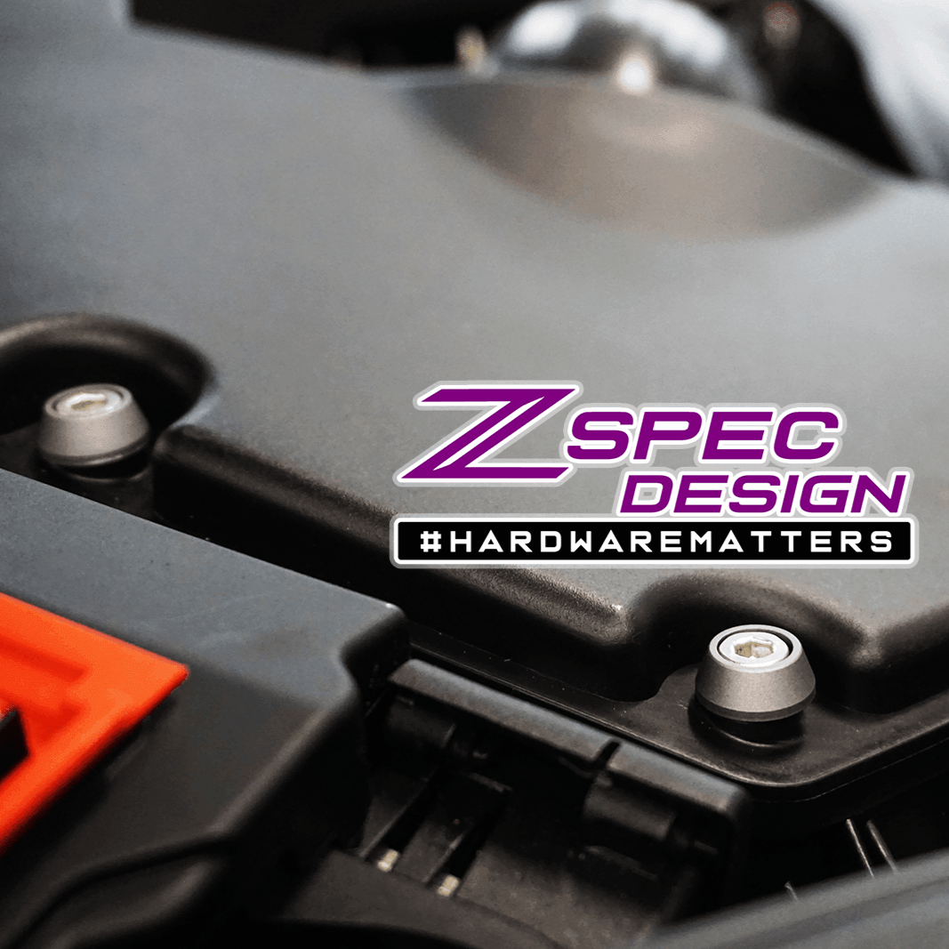 ZSPEC Stage-2 Dress Up Bolts® Fastener Kit for '18-22+ Audi A5 8W6 2.0L, Stainless & Billet