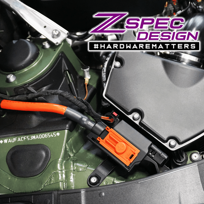 ZSPEC Stage-2 Dress Up Bolts® Fastener Kit for '18-22+ Audi A5 8W6 2.0L, Stainless & Billet