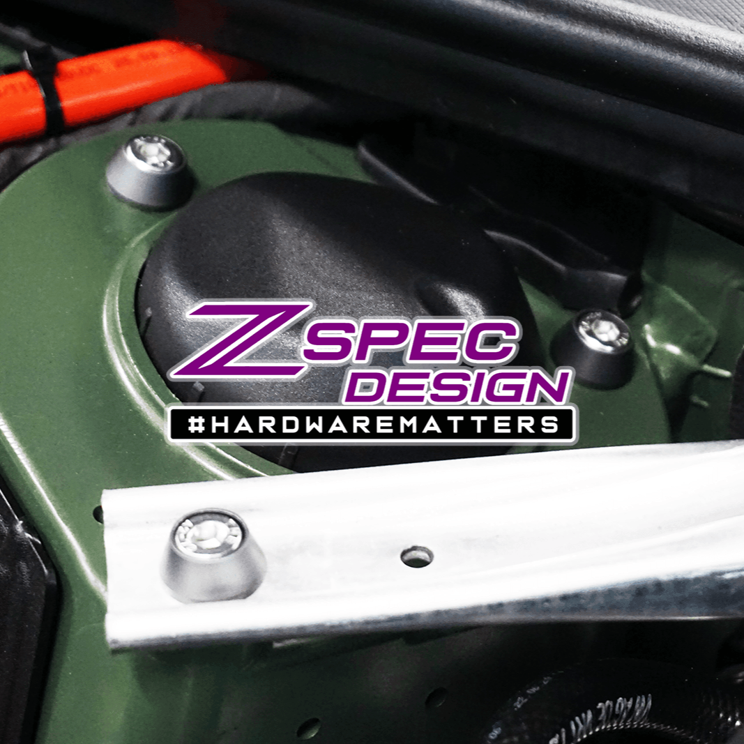 ZSPEC Stage-2 Dress Up Bolts® Fastener Kit for '18-22+ Audi A5 8W6 2.0L, Stainless & Billet
