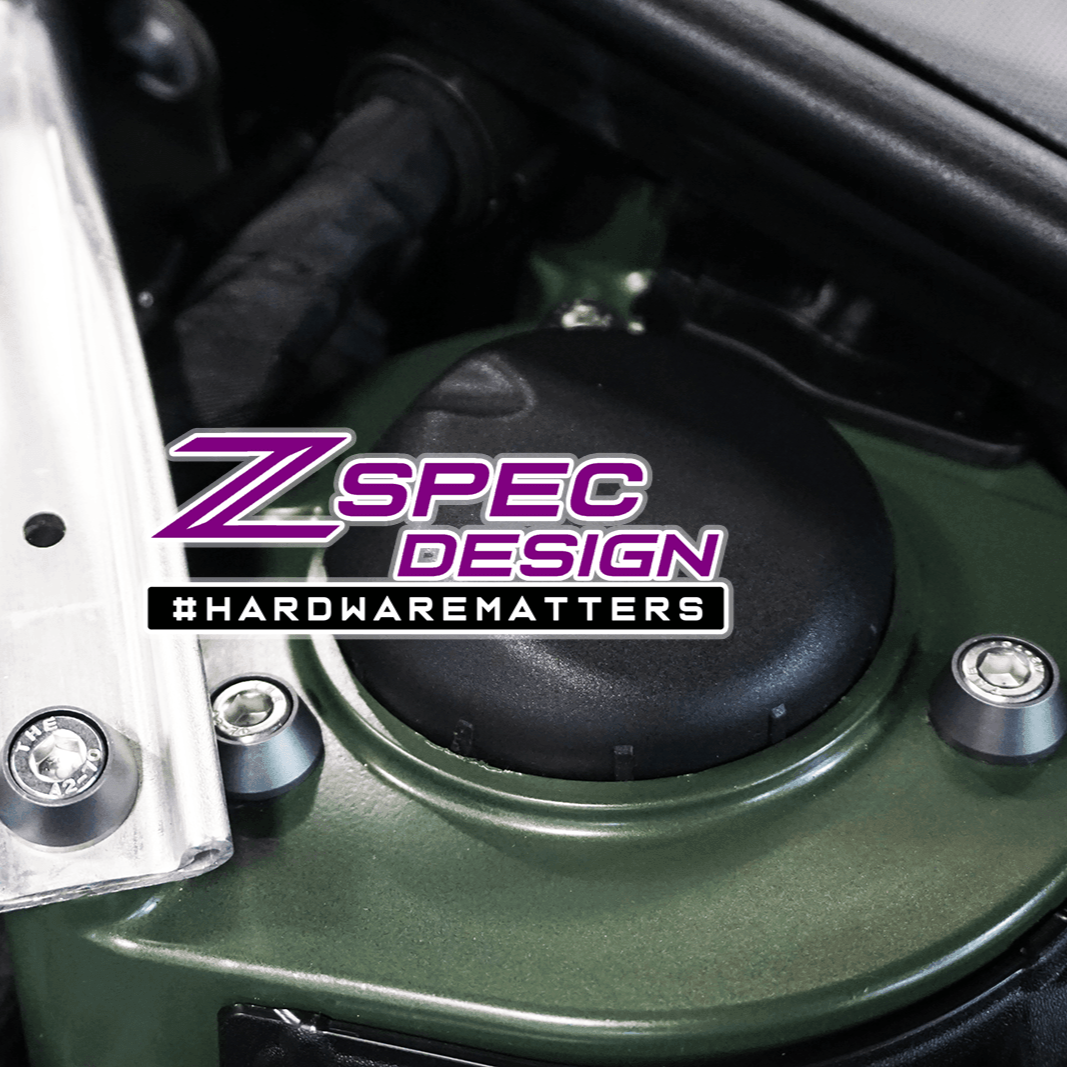 ZSPEC Stage-2 Dress Up Bolts® Fastener Kit for '18-22+ Audi A5 8W6 2.0L, Stainless & Billet