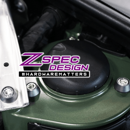 ZSPEC Stage-1 Dress Up Bolts® Fastener Kit for '18-22+ Audi A5 8W6 2.0L, Stainless & Billet
