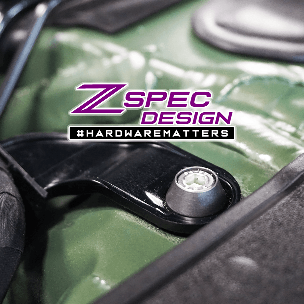ZSPEC Stage-2 Dress Up Bolts® Fastener Kit for '18-22+ Audi A5 8W6 2.0L, Stainless & Billet