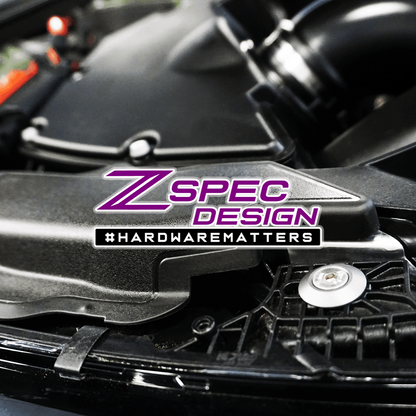 ZSPEC Stage-2 Dress Up Bolts® Fastener Kit for '18-22+ Audi A5 8W6 2.0L, Stainless & Billet