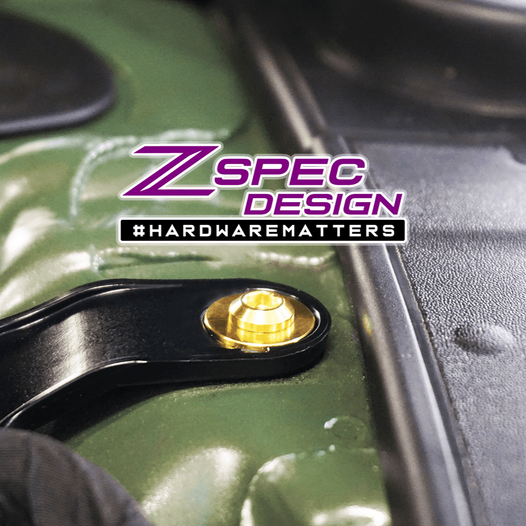ZSPEC Stage-1 Dress Up Bolts® Fastener Kit for '18-23+ Audi A5 8W6 2.0L, Titanium