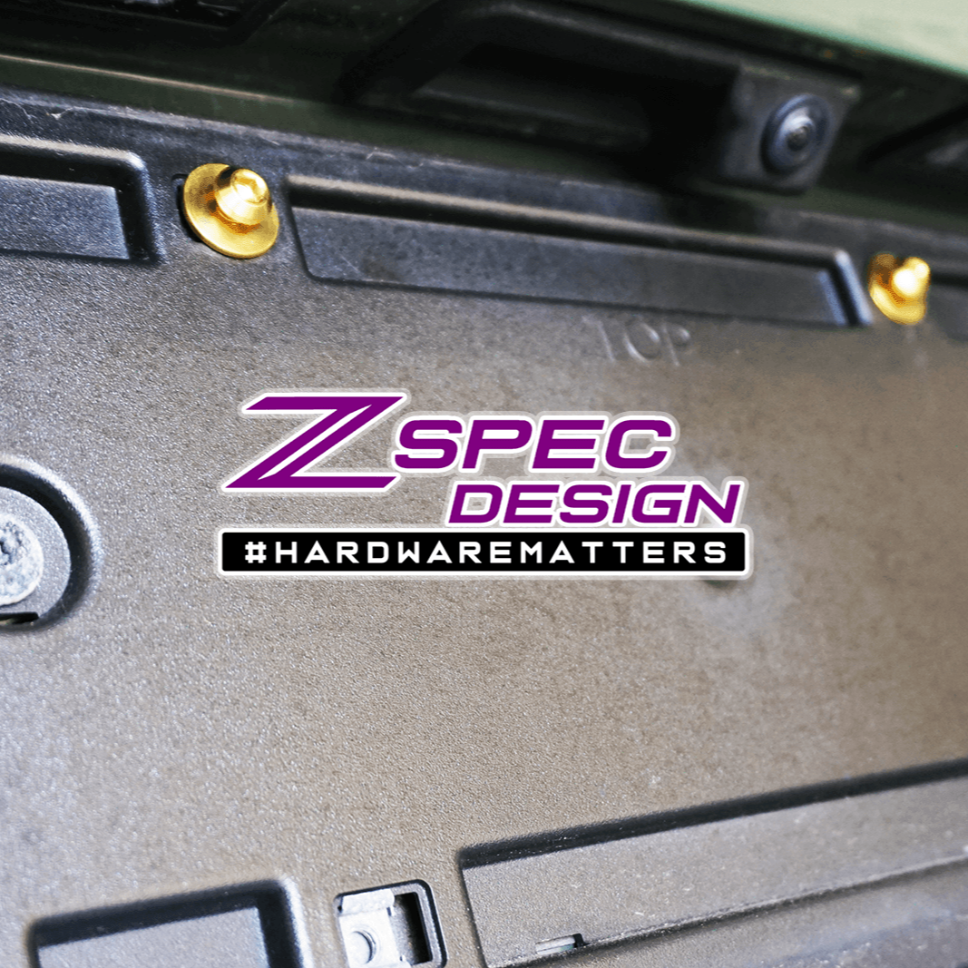 ZSPEC Stage-2 Dress Up Bolts® Fastener Kit for '18-23+ Audi A5 8W6 2.0L, Titanium