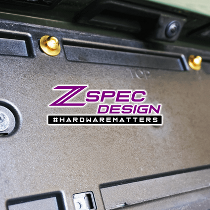 ZSPEC Stage-2 Dress Up Bolts® Fastener Kit for '18-23+ Audi A5 8W6 2.0L, Titanium