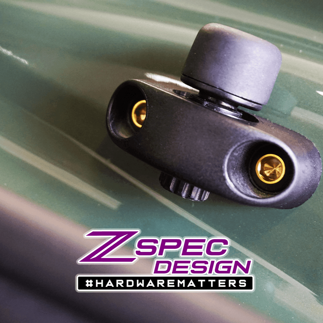 ZSPEC Stage-2 Dress Up Bolts® Fastener Kit for '18-23+ Audi A5 8W6 2.0L, Titanium