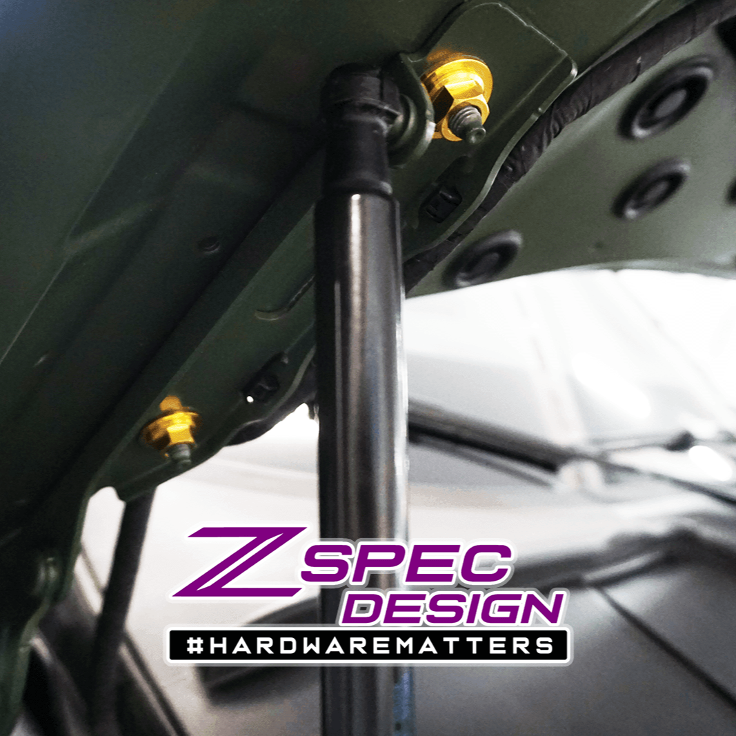 ZSPEC Stage-2 Dress Up Bolts® Fastener Kit for '18-23+ Audi A5 8W6 2.0L, Titanium