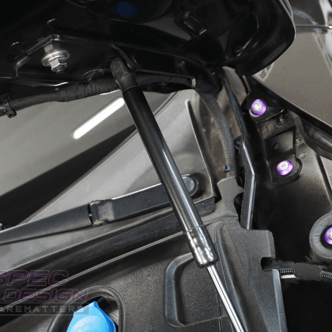 ZSPEC Stage-1 Dress Up Bolts® Fastener Kit for '12-18 Audi A7 4G8 3.0L, Stainless & Billet