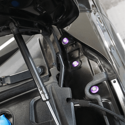 ZSPEC Stage-2 Dress Up Bolts® Fastener Kit for '12-18 Audi A7 4G8 3.0L, Stainless & Billet