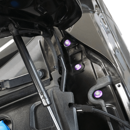 ZSPEC Stage-2 Dress Up Bolts® Fastener Kit for '12-18 Audi A7 4G8 3.0L, Stainless & Billet