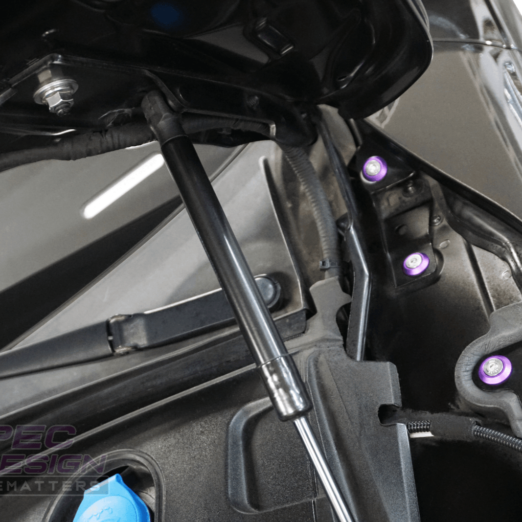 ZSPEC Stage-1 Dress Up Bolts® Fastener Kit for '12-18 Audi A7 4G8 3.0L, Stainless & Billet