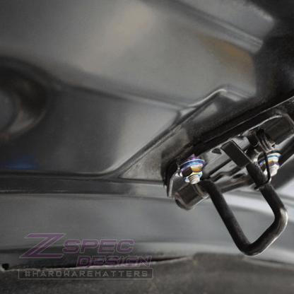 ZSPEC Stage-1 Dress Up Bolts® Fastener Kit for '12-18 Audi A7 4G8 3.0L, Titanium