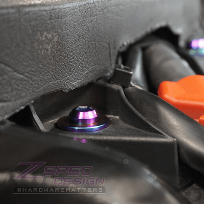 ZSPEC Stage-1 Dress Up Bolts® Fastener Kit for '12-18 Audi A7 4G8 3.0L, Titanium