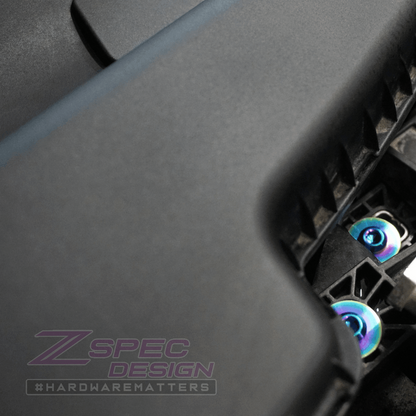 ZSPEC Stage-3 Dress Up Bolts® Fastener Kit for '12-18 Audi A7 4G8 3.0L, Titanium