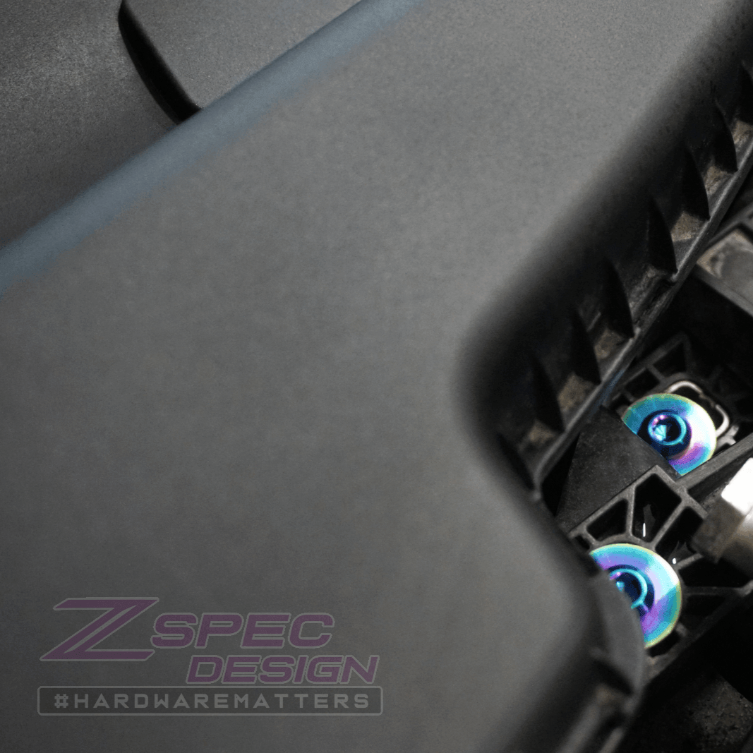 ZSPEC Stage-2 Dress Up Bolts® Fastener Kit for '12-18 Audi A7 4G8 3.0L, Titanium