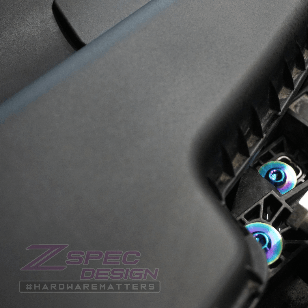ZSPEC Stage-1 Dress Up Bolts® Fastener Kit for '12-18 Audi A7 4G8 3.0L, Titanium