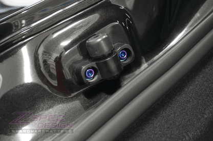 ZSPEC Dress Up Bolts® Trunk Fastener Kit for '12-18 Audi A7 4G8 3.0L, Titanium