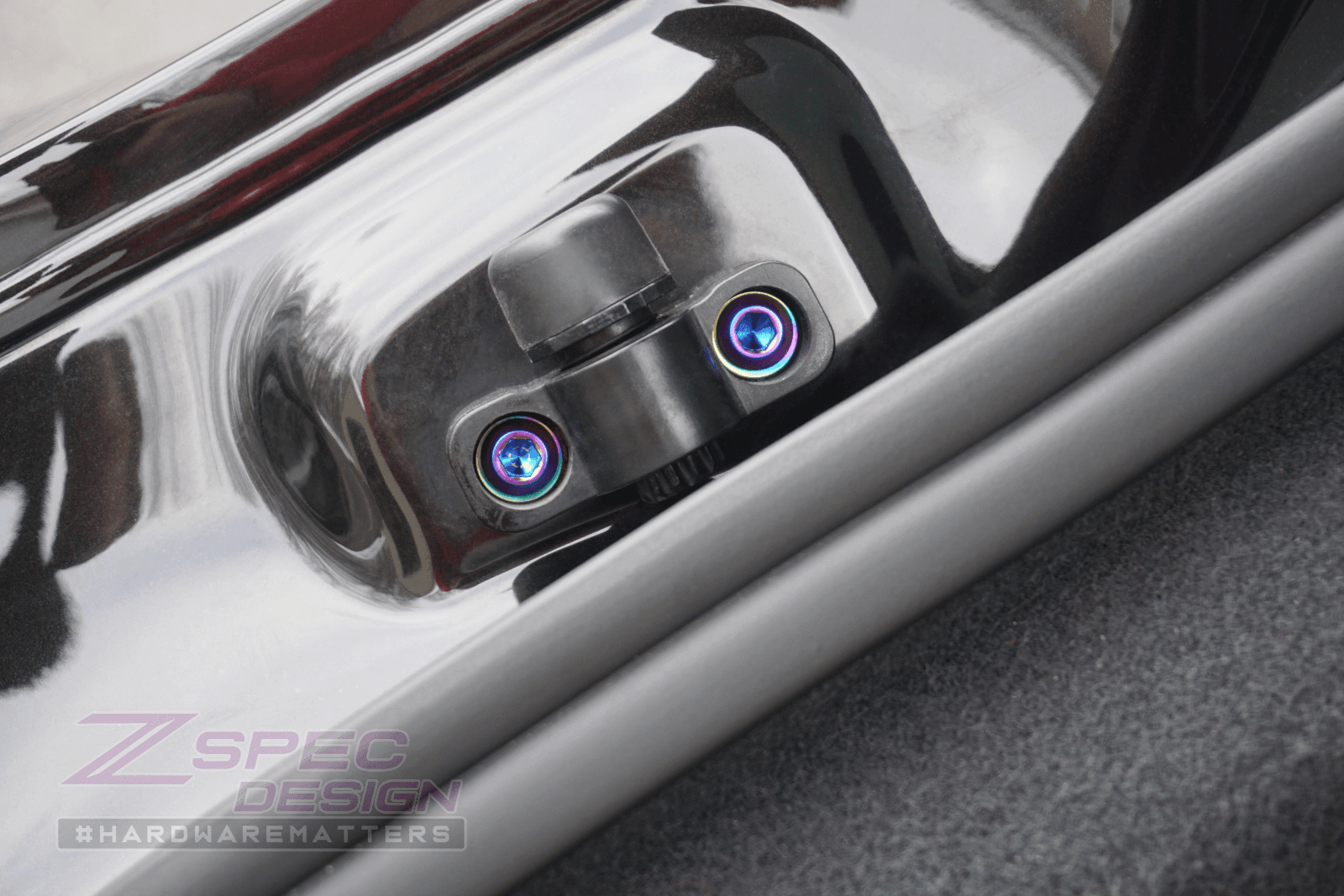 ZSPEC Dress Up Bolts® Trunk Fastener Kit for '12-18 Audi A7 4G8 3.0L, Titanium