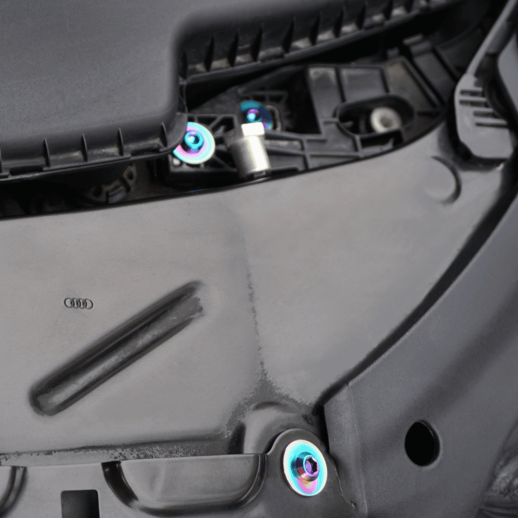 ZSPEC Stage-1 Dress Up Bolts® Fastener Kit for '12-18 Audi A7 4G8 3.0L, Titanium