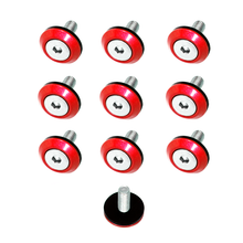 ZSPEC FHSC M5x20mm Fasteners w/Washers, Stainless & Billet, 10-Pack