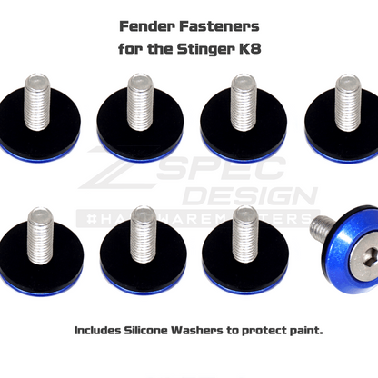 ZSPEC Fenders Fastener Kit for '18+ Stinger GT K8, Stainless & Billet Hardware