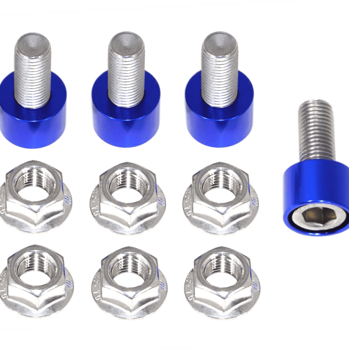 ZSPEC Struts & Struts Tower Brace Fastener Kit for '18+ Stinger GT K8, Stainless & Billet