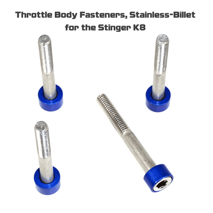 ZSPEC Throttle Body Fastener Kit for '18+ Stinger GT, Stainless & Billet