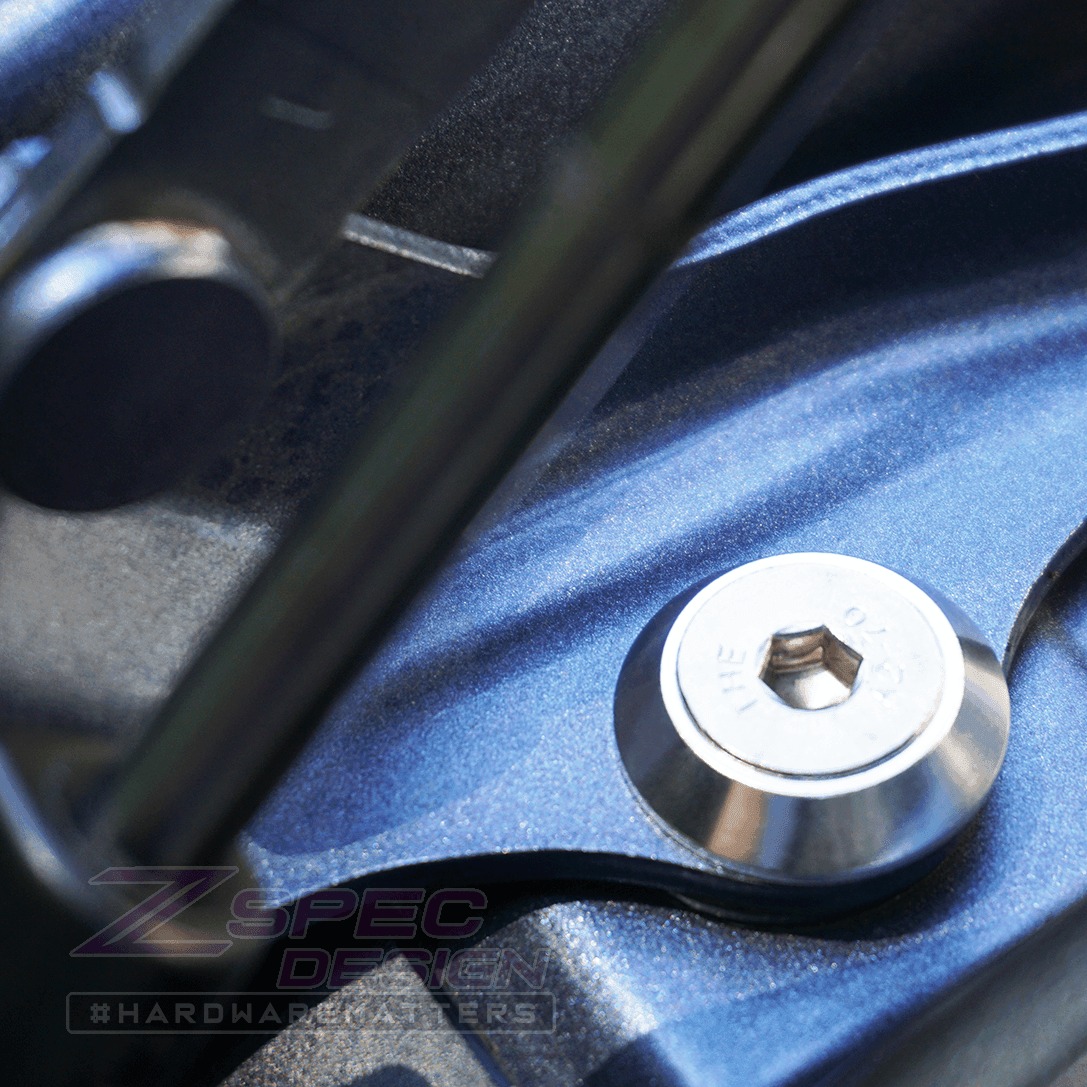 ZSPEC Dress Up Bolts® Trunk Fastener Kit for '16-21 Subaru Legacy 3.6L, Stainless & Billet