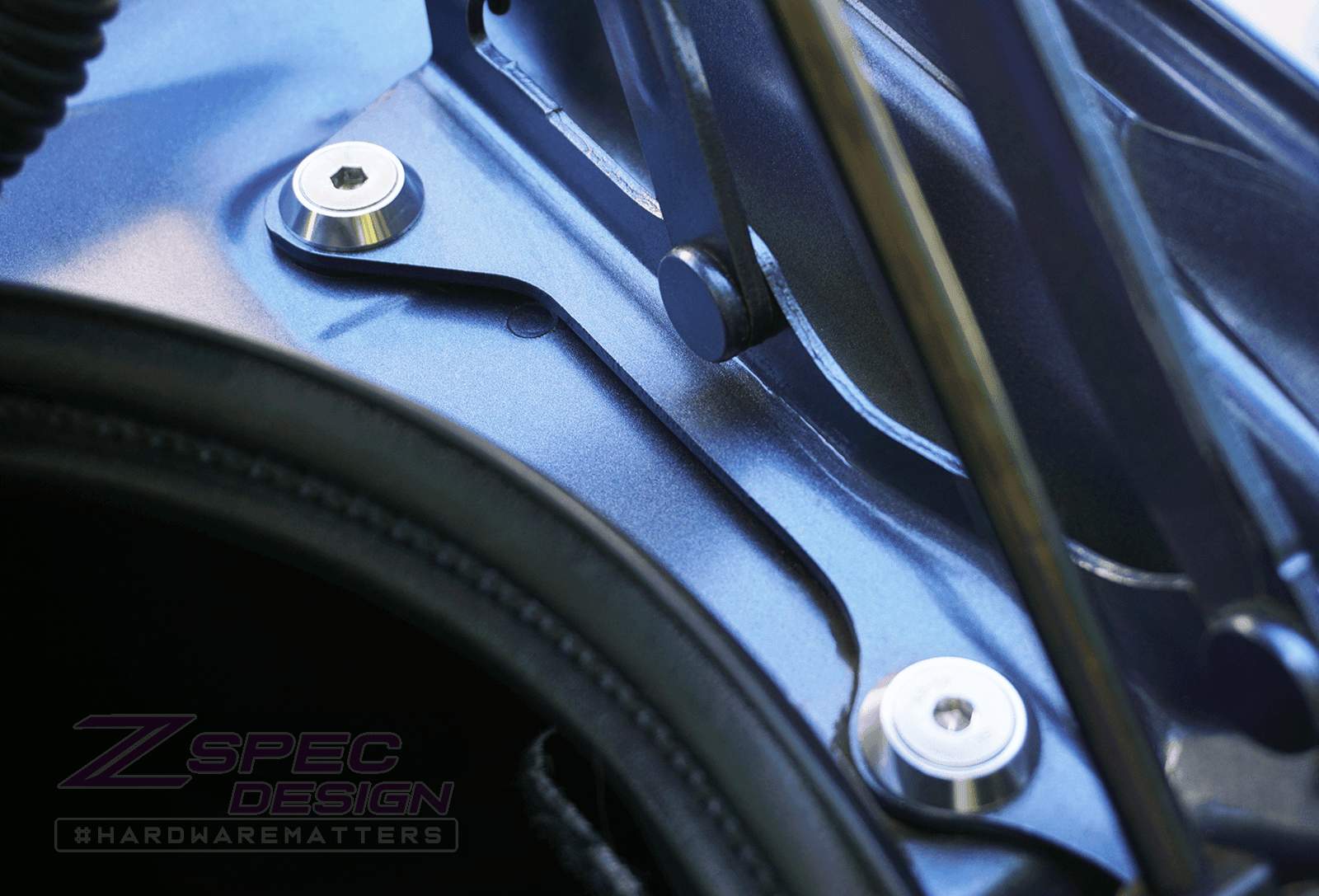 ZSPEC Dress Up Bolts® Trunk Fastener Kit for '16-21 Subaru Legacy 3.6L, Stainless & Billet