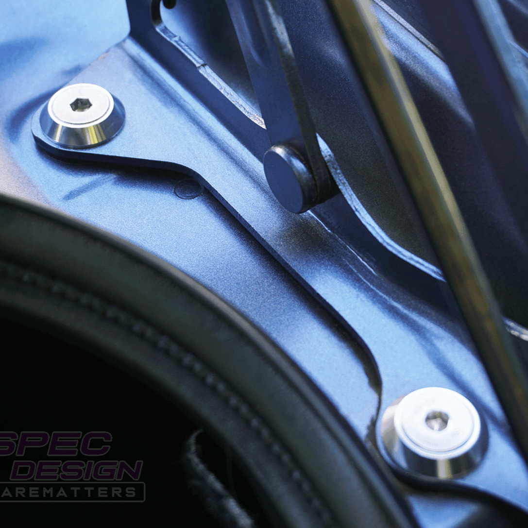 ZSPEC Dress Up Bolts® Trunk Fastener Kit for '16-21 Subaru Legacy 3.6L, Stainless & Billet