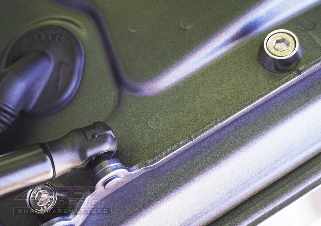 ZSPEC Dress Up Bolts® Trunk Fastener Kit for '16-21 Subaru Legacy 3.6L, Stainless & Billet