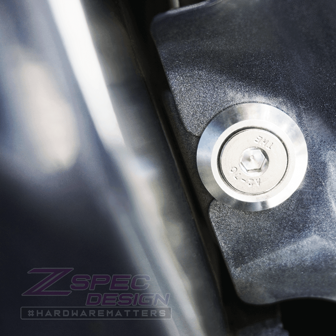 ZSPEC Stage-2 Dress Up Bolts® Fastener Kit for '16-21 Subaru Legacy 3.6L, Stainless & Billet