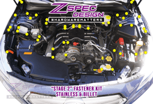ZSPEC "Stage 1" Dress Up Bolts® Fastener Kit for '16-21 Subaru Legacy 3.6L, Stainless & Billet