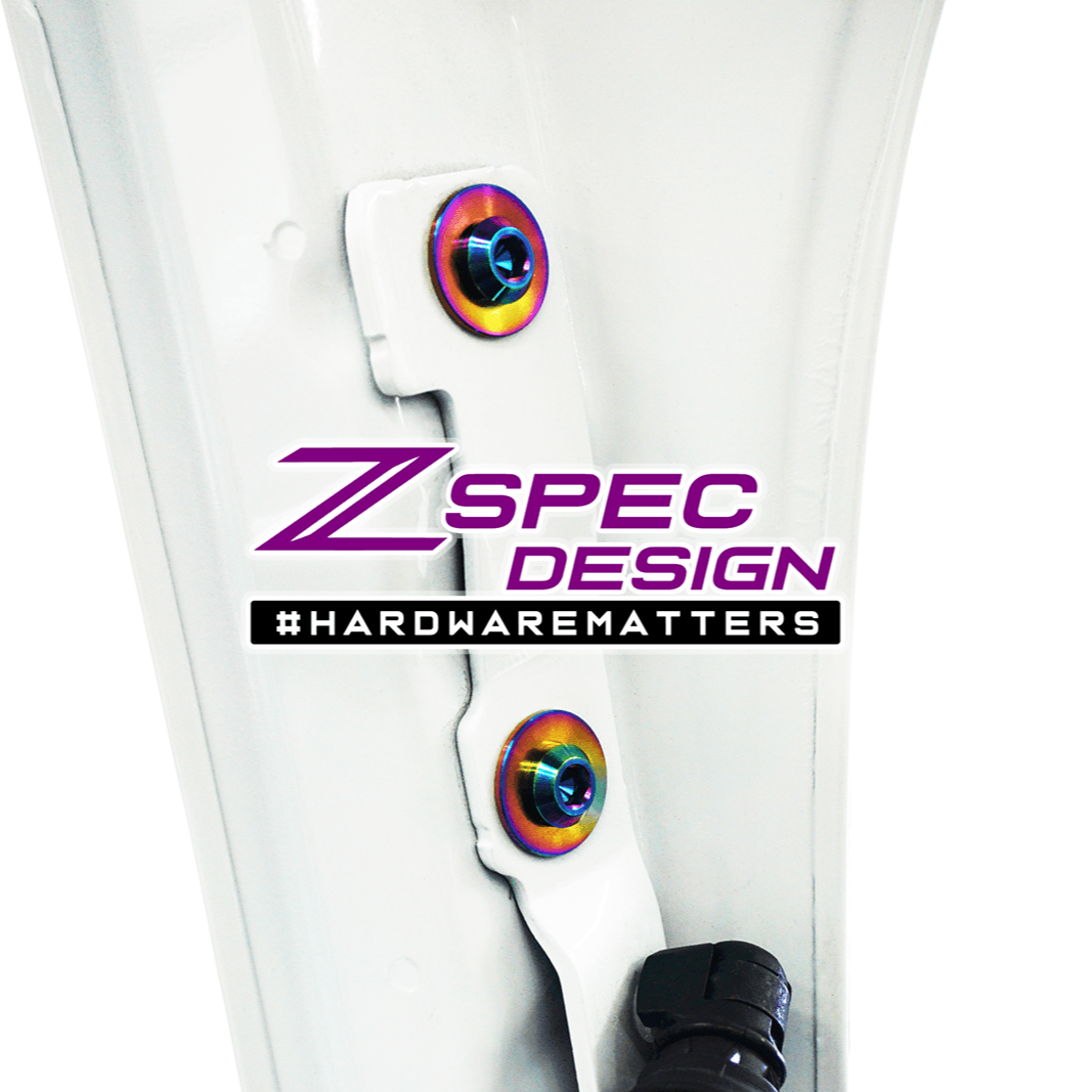 ZSPEC Stage-3 Dress Up Bolts® Fastener Kit for the Tesla Model 3, Grade-5 Titanium