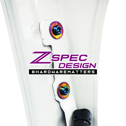 ZSPEC Stage-3 Dress Up Bolts® Fastener Kit for the Tesla Model 3, Grade-5 Titanium