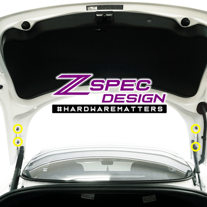 ZSPEC Stage-3 Dress Up Bolts® Fastener Kit for the Tesla Model 3, Grade-5 Titanium