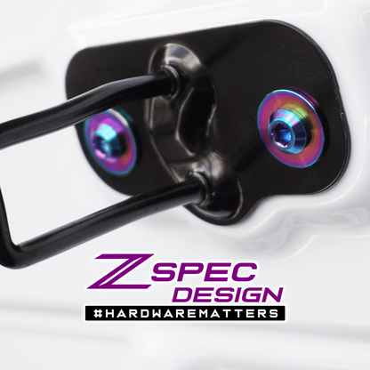 ZSPEC Stage-3 Dress Up Bolts® Fastener Kit for the Tesla Model 3, Grade-5 Titanium